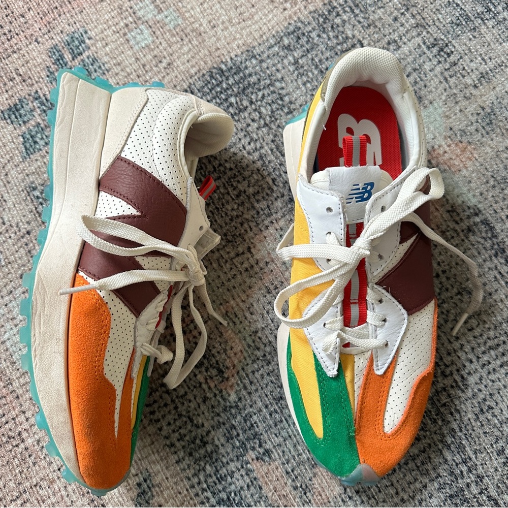 Mens New Balance Dejounte Murray X 327 Heat Up Sz 8 Gem